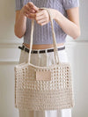 Everyday net tote bag ivory - GOCORI - BALAAN 1