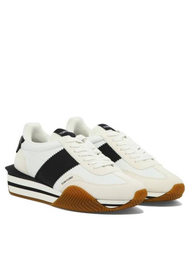 James Low Top Sneakers White - TOM FORD - BALAAN 3