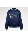 1AGHT2 LV Lovers Baseball Blouson - LOUIS VUITTON - BALAAN 1