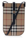 Vintage Check and Strap Phone Case Beige Black - BURBERRY - BALAAN 2