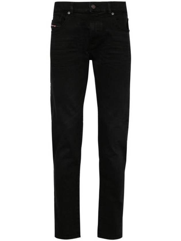 2019 D-Strukt Slim Fit Jeans Black - DIESEL - BALAAN 1