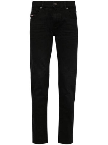 2019 D-Strukt Slim Fit Jeans Black - DIESEL - BALAAN 1