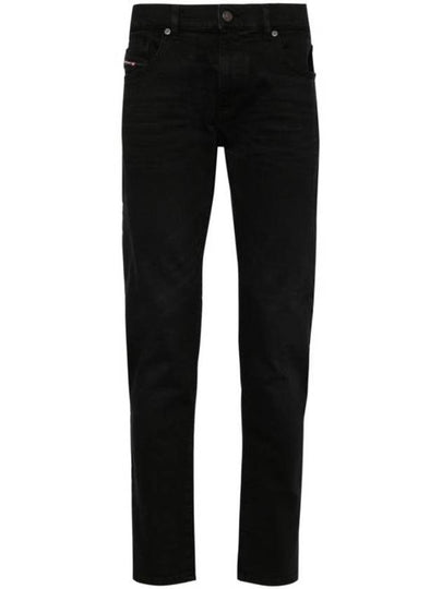 2019 D-Strukt Slim Fit Jeans Black - DIESEL - BALAAN 2