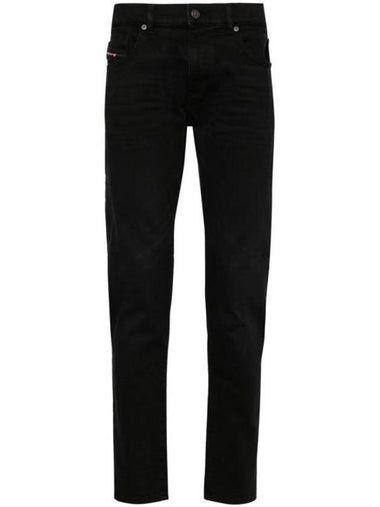 2019 D-Strukt Slim Fit Jeans Black - DIESEL - BALAAN 1