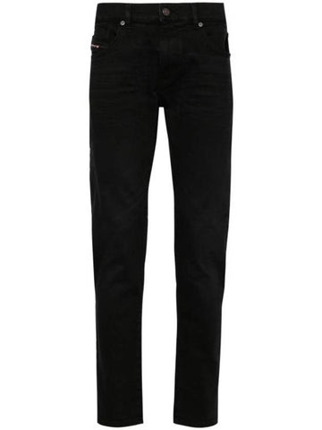 2019 D-Strukt Slim Fit Jeans Black - DIESEL - BALAAN 1