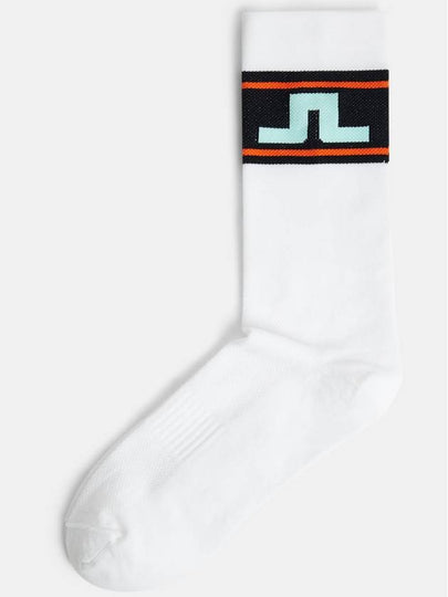 Golf Lei Socks White Black - J.LINDEBERG - BALAAN 2