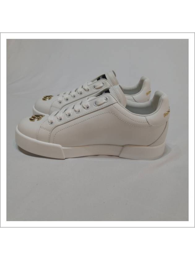 Portofino low-top sneakers white - DOLCE&GABBANA - BALAAN.