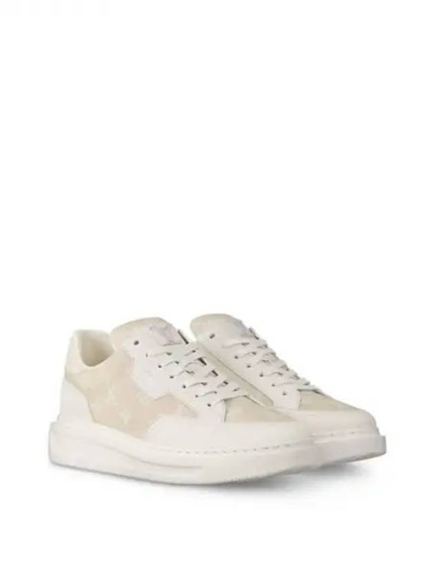 Beverly Hills Low-Top Sneakers Beige - LOUIS VUITTON - BALAAN 2