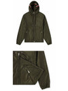 Grimpeurs Hooded Windbreaker Dark Military Green - MONCLER - BALAAN 5