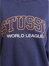 AU Australia SPORT Sweatshirt ST1L0437 Navy WOMENS - STUSSY - BALAAN 3