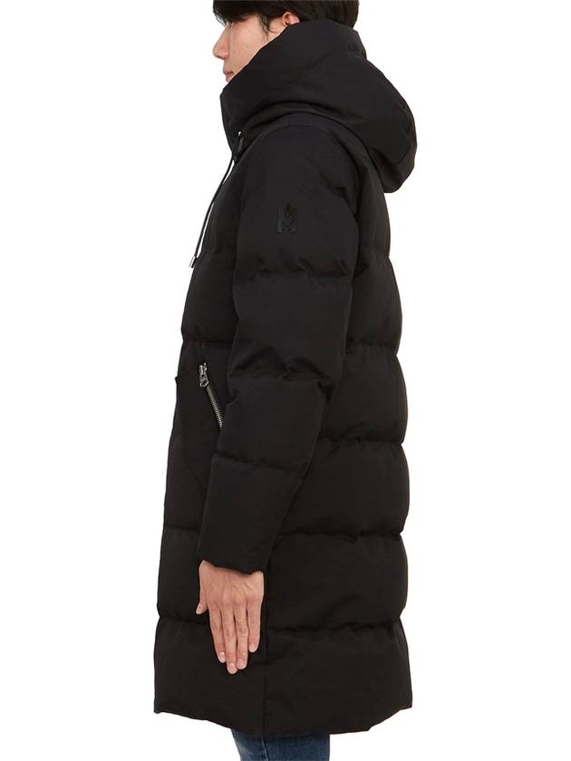 ANTOINE BLACK Men s Hooded Padded Jacket - MACKAGE - BALAAN 8