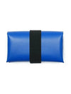 Logo Banded Coin Card Wallet Blue - MARNI - BALAAN 3