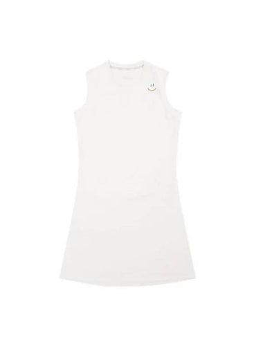 Lala Sleeveless Short Dress White - LALA SMILE - BALAAN 1