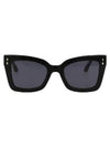 Black Logo Temple Square Sunglasses IM 0103 S 807IR - ISABEL MARANT - BALAAN 1