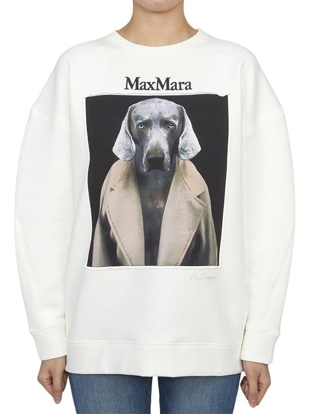 Bacco Long Sleeve T-Shirt White - MAX MARA - BALAAN 2