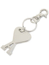 Heart Logo Keyholder Silver - AMI - BALAAN 4