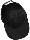 Original GG Web Supreme Canvas Baseball Ball Cap Black - GUCCI - BALAAN 6