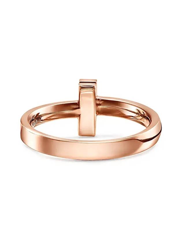 Tiffany T T1 Ring Rose Gold 67797159 68490235 - TIFFANY & CO. - BALAAN 3