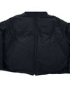 Men's BB Logo Reversible Puffer Jacket Black - BALENCIAGA - BALAAN.