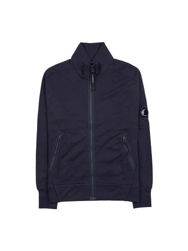 Lens Wappen Zip-Up Jacket Navy - CP COMPANY - BALAAN 1