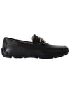 Gancini Ornament Driving Shoes Black - SALVATORE FERRAGAMO - BALAAN 2