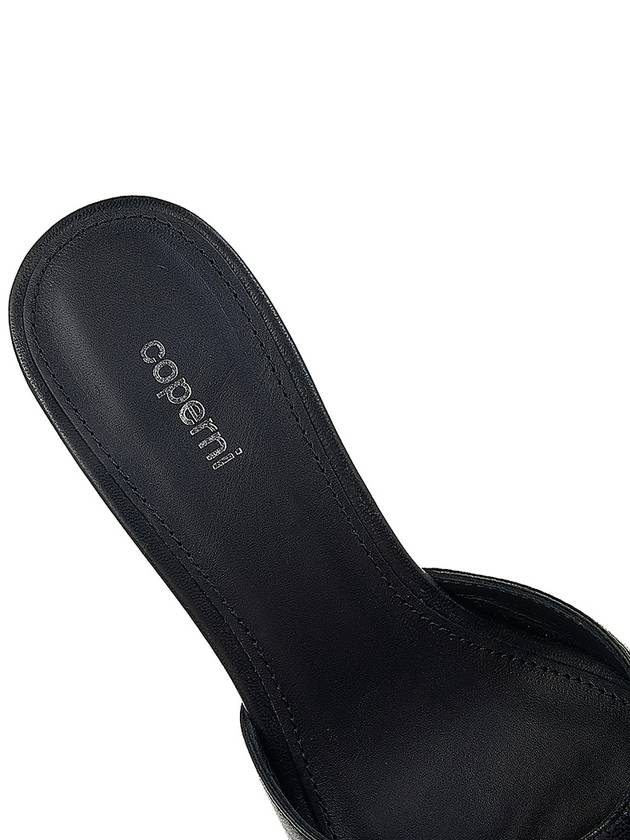 Women s Low Logo Mule Sandals COPSH49477 BLACK - COPERNI - BALAAN 7