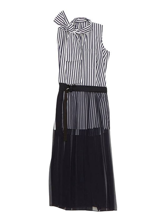 2407254 246 Women s sleeveless long dress - SACAI - BALAAN 1