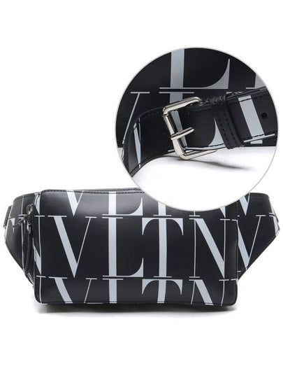 VLTN Times Belt Bag Black - VALENTINO - BALAAN 2