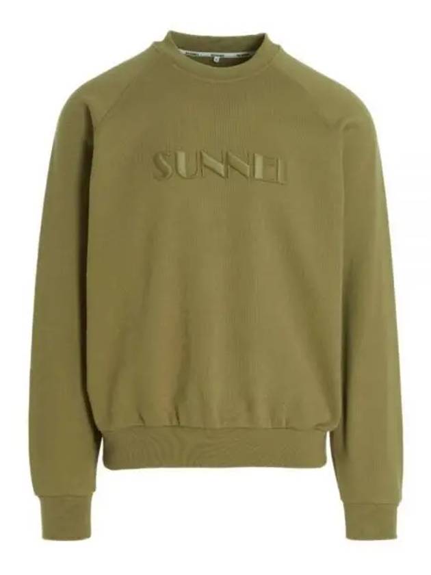 CLASSIC SWEATSHIRT WITH BIG LOGO EMBROIDERY MRTWXJER027 0126 Embroidered - SUNNEI - BALAAN 1