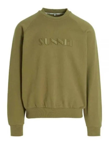 CLASSIC SWEATSHIRT WITH BIG LOGO EMBROIDERY MRTWXJER027 0126 Embroidered - SUNNEI - BALAAN 1