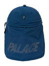 Font Zip Shell Neck Saver 6Panel Navy - PALACE - BALAAN 3