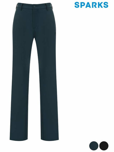 Men s back banding straight fit brushed long pants SO4MPA130 - SPARKS - BALAAN 1