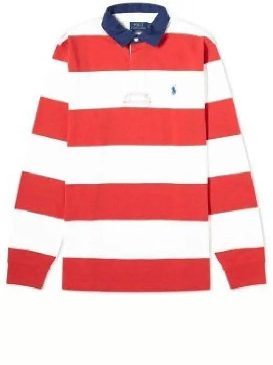 Classic fit striped rugby t-shirt 710926275003 - POLO RALPH LAUREN - BALAAN 2