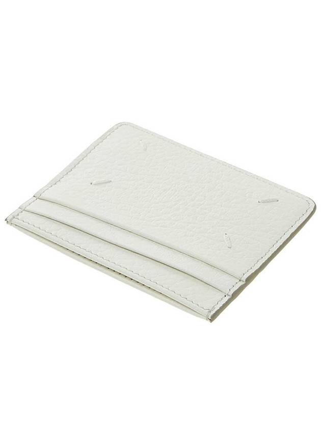 Four Stitch Card Wallet White - MAISON MARGIELA - BALAAN 5