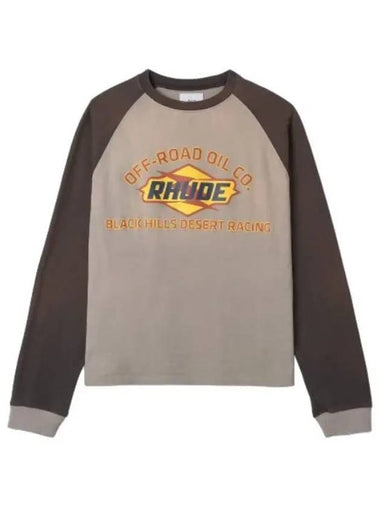 Black heel raglan sweatshirt elephant - RHUDE - BALAAN 1