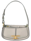 T Timeless Leather Shoulder Bag Grey - TOD'S - BALAAN 2