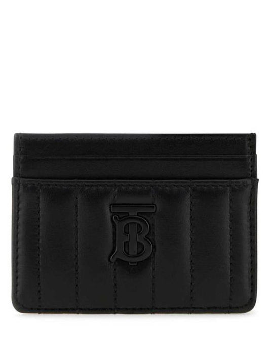 Quilted Leather Lola Card Wallet Black - BURBERRY - BALAAN 1