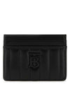 Quilted Leather Lola Card Wallet Black - BURBERRY - BALAAN 1