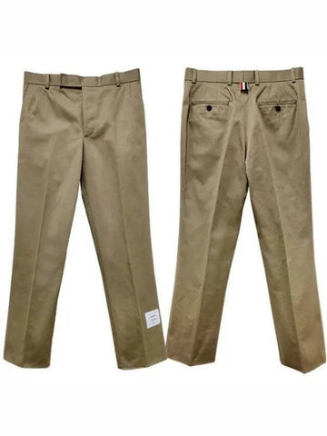 Cotton Twill Unconstructed Chino Pants 1126671 - THOM BROWNE - BALAAN 1