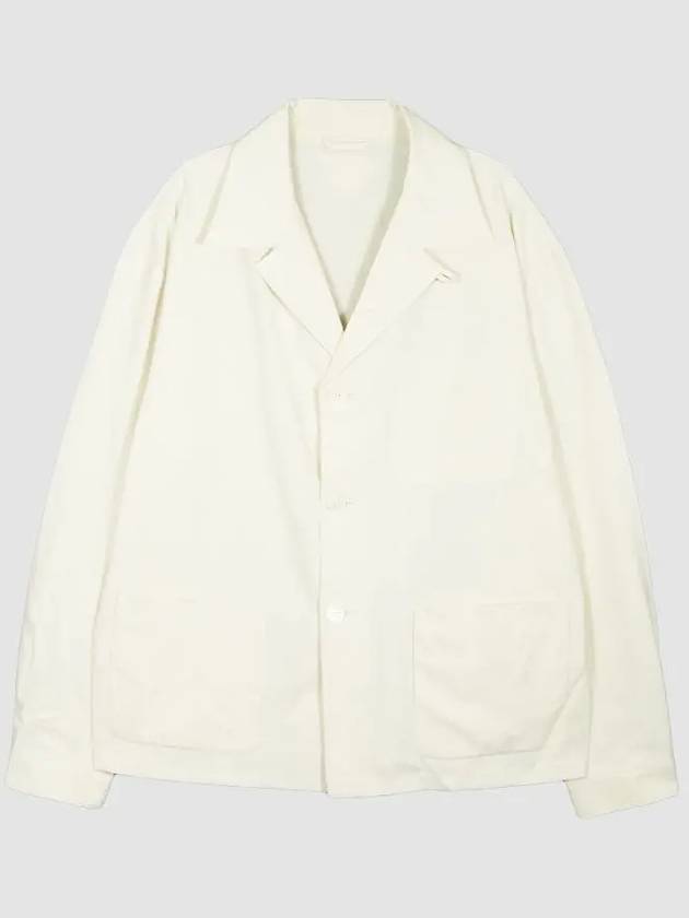 Triangle Patch Jacket Ivory - PRADA - BALAAN 3