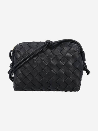 Loop Camera Mini Cross Bag Black - BOTTEGA VENETA - BALAAN 2