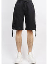 Lens Wappen Shorts Black - CP COMPANY - BALAAN 1