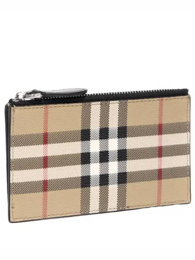 Small leather card case men s wallet - BURBERRY - BALAAN 1