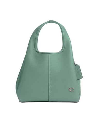 Lana 23 Leather Shoulder Bag Green - COACH - BALAAN 1