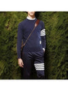 4 Bar Loopback Jersey Sweatshirt Navy - THOM BROWNE - BALAAN 7