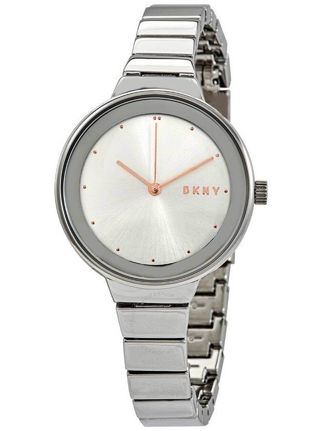 DKNY Astoria Quartz Silver Dial Stainless Steel Ladies Watch NY2694 - DKNY - BALAAN 1