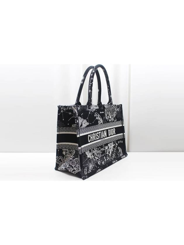 Book Tote Zodiac Black Medium M1296ZRHZ M06E - DIOR - BALAAN 3