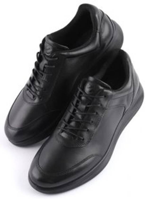 Aquet Low Top Sneakers Black - ECCO - BALAAN 2