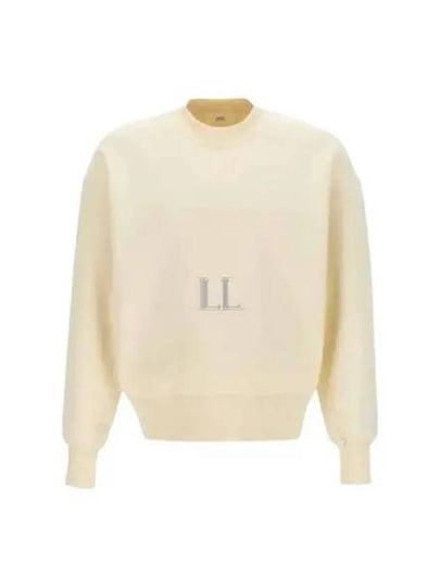 Alexandre Mattiussi Embroidered Logo Sweatshirt Ivory - AMI - BALAAN 2