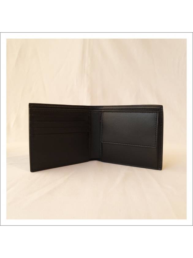 Logo Perforated Square Bicycle Wallet Black - BALENCIAGA - BALAAN.